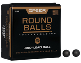 Speer 5139 Lead Balls, .490 Diameter, 176 Grain, 100 Per Box 