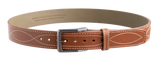 Magpul Tejas El Pistolero Gun Belt, Light Brown, Bull Hide, Buckle Closure - 840815138488 