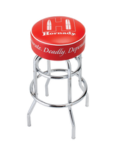 Hornady 99103 Reloading Bench Stool, Chrome Red, Chromed Steel Vinyl - 090255991031 