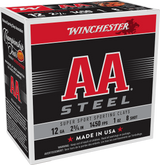 Winchester AA Super Sport Sporting Clay, 12 Gauge, 2.75" Length, 1 oz, 8 Shot, Steel - 020892022775 