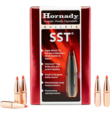 Hornady SST Super Shock Tip, 6.5mm .264, 123 gr, 100 Per Box - 090255261738