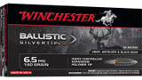 Winchester Ballistic Silvertip, 6.5 PRC, 140 Grain, Rapid Controlled Expansion - 020892231139 Winchester Ballistic Silvertip, 6.5 PRC, 140 Grain, Rapid Controlled Expansion - 020892231139