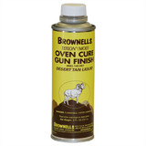 Brownells Desert Tan Liquid Gun Finish, 8 oz, Teflon/Moly - 050806107052