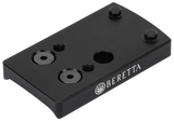 Beretta APX Optic Plate, Red Dot Optic Mount, Black - 082442893433 