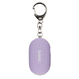 Sabre 2-in-1 Alarm, 20 Lumen LED Light, Snap Hook, Lavender - 023063813677 