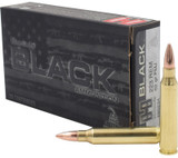 Hornady Black 223 Remington, 62 Gr FMJ, 20 Rounds, Brass Casing - 090255802344 