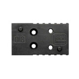 Glock MOS Adapter Plate 08, Optic Compatibility, Black - 764503055119 
