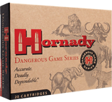 Hornady Dangerous Game 375 H&H Magnum, 270 gr InterLock Spire Point Recoil Proof, 20 Rounds - 090255385083 Hornady Dangerous Game 375 H&H Magnum, 270 gr InterLock Spire Point Recoil Proof, 20 Rounds - 090255385083