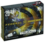 Federal Premium TruBall, 20 Gauge, 3.00" Barrel, 5 Rds, Made in USA 
