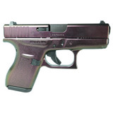 Glock G42, .380 ACP, 3.25" Barrel, 6 Rds, Shimmering Razorback - 688099404109 