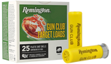 Remington Gun Club Target Loads, 20 Gauge, 2.75" Length, 7/8 oz, 7.5 Shot 