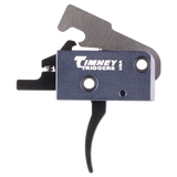 Timney Impact AR Curved Trigger, 3 lbs Draw Weight, Black Finish - 081950467006 