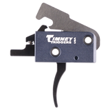 Timney Impact AR Curved Trigger, 3 lbs Draw Weight, Black Finish