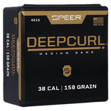 Speer 4215 DeepCurl, 38 Cal, 158 gr Hollow Point