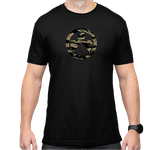 Magpul Tiger Stripe Icon T-Shirt, Black Cotton/Polyester, 3XL - 840815139287 