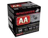 Winchester AA Sporting Clays VP, 28 Gauge, 2.75" Shell, #7.5 Shot - 020892025752 