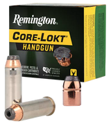 Remington Core-Lokt Handgun, 357 MAG, 180gr Jacketed Hollow Point, 20 Rounds - 047700202204 