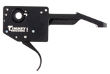 Timney 641C Featherweight Single-Stage Curved Trigger, 3 lbs Draw Weight, Black Finish - 081950641277 