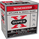 Winchester Super-X Heavy Game Load, 20 Gauge, 2.75" Shell, 1 oz, #6 Shot - 020892013339 