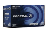 Federal Champion Small Pistol Primers, #100, 1000 Count - 029465156220 