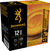Browning BPT Performance Target Sporting Clay, 12 Gauge, 2.75" Barrel, 25 Rds - 020892023338 