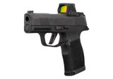 SIG Sauer P365X, 9MM, 3.10" Barrel, 12 Rds, Black Nitron - 798681733699 