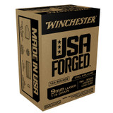 Winchester USA Forged, 9MM Luger, 115 Grain, Full Metal Jacket, 150 Rounds - 020892222151