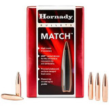 Hornady MATCH .22 Caliber (0.224'') 75gr BTHP, 600/Box - 090255227963 