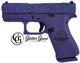 GLOCK 43X MOS, 9MM, 3.41" Barrel, 10 Rds, Glitter Gunz AWA - 151550026669 