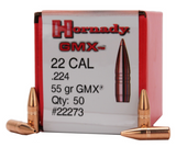 Hornady Traditional Varmint, 22 Cal .224, 55 gr Spire Point SX, 100 Per Box - 090255222609 