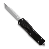 COBRATEC KNIVES dCOBRATEC LG BLCK FS-X TANTO, Dual Action OTF, Black Finish - 099654033083 