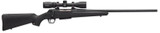 Winchester XPR Scope Combo, 6.5 Creedmoor, 22.00" Barrel, 3 Rds, Black Composite - 048702008801 
