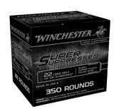 Winchester USA .22LR S Suppressed 45gr Subsonic, Copper Plated Round Nose, 350 Rounds - 020892105140 