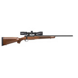 Mossberg Patriot Walnut, 308 WIN, 22" Barrel, 5+1 Rds, Matte Blue - 015813279406 