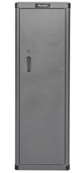 Hornady Gun Cabinet, 8-Gun Capacity, Steel, Grey Finish - 090255950922 
