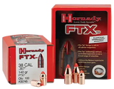 Hornady 4305 FTX, 44 Cal .430, 265 gr Flex Tip Expanding, 50 Per Box - 090255243055 