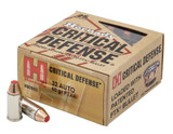 Hornady Critical Defense 32 Auto, 25 Rounds, 60 Grain FTX, Nickel-Plated - 090255900637 