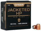 Speer 4495 Jacketed Hollow Point, 50CAL, .500" Bullet Diameter, 325 Grain, 50 Per Box - 076683044952 