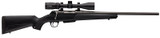 Winchester XPR Compact Scope Combo, 6.5 Creedmoor, 20" Barrel, 3 Rds, Black Composite - 048702015977 