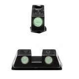 GLOCK Night Sight Set, Tritium Inserts, Steel - 764503019227 