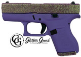 GLOCK 42, .380 ACP, 3.25" Barrel, 6 Rds, Glitter Gun Joker - 151550026721 