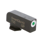 Ameriglo Green Tritium White Outline Front Sight, Fits All Glock Models, Case Hardened 