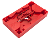 Apex Tactical 104110 Armorer's Tray & Pin Punch, Red Polymer - 856008005291 