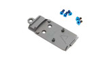 Agency Arms Chamfered Glock RMR Dovetail Forward, 7075 Aluminum, 17-4 Stainless Steel, Black DLC - GAOSRMR2DTFC 