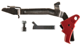 Apex Tactical Action Enhancement Red Drop-In Trigger, Compatible w/Glock Gen3-4, Aluminum, Red Finish - 854263007265 