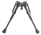 Harris S-BRM Bipod, 6-9 Inch, Swivel, Anodized Black - 051156113090 