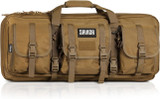 Savior Equipment American Classic Double Rifle Bag, 36" Dark FDE, 600D Polyester - 850603008565 