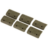 Magpul M-LOK Type 2 Rail Covers, 6 Panels, Low-Profile, TSP Texture - 873750005997 
