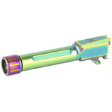 True Precision Barrel, 9MM, Rainbow, Thread Protector, Threaded, Sig P365 