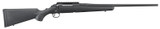 Ruger American, 7mm-08 Rem, 22" Barrel, 4 Rds, Black Synthetic - 736676069064 